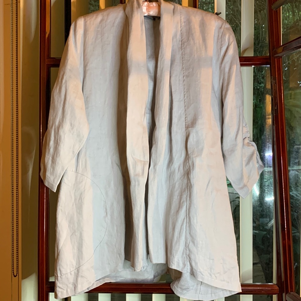 AMELLINE 100% linen jacket